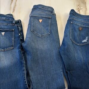 Guess Women's Blue Denim Jeans